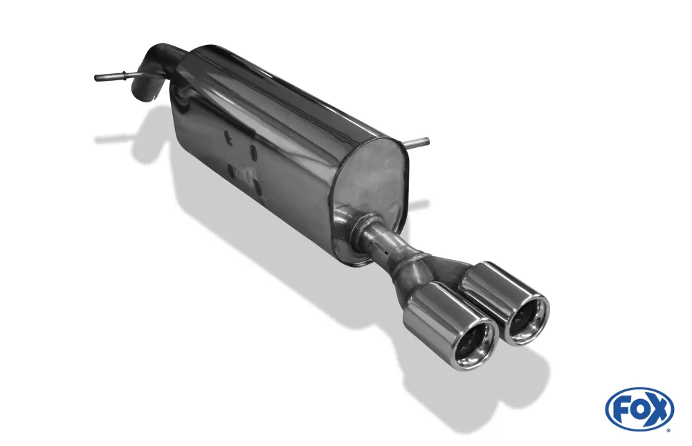 Peugeot 208 GTI  Endschalldämpfer - 2x76 Typ 13