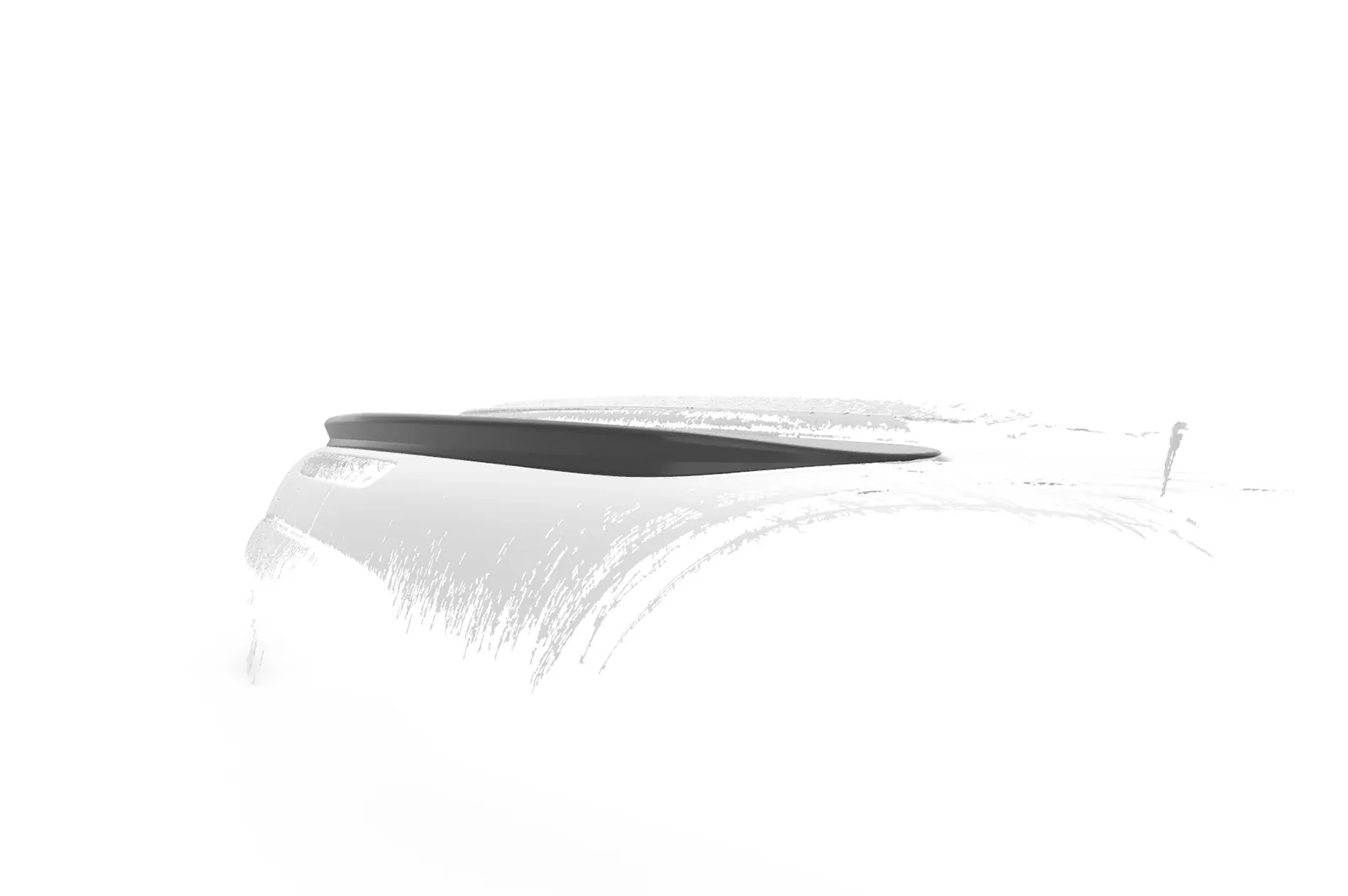 Heckflügel mit ABE für Mini R58 Coupe HF971 Schwarz Strukturiert