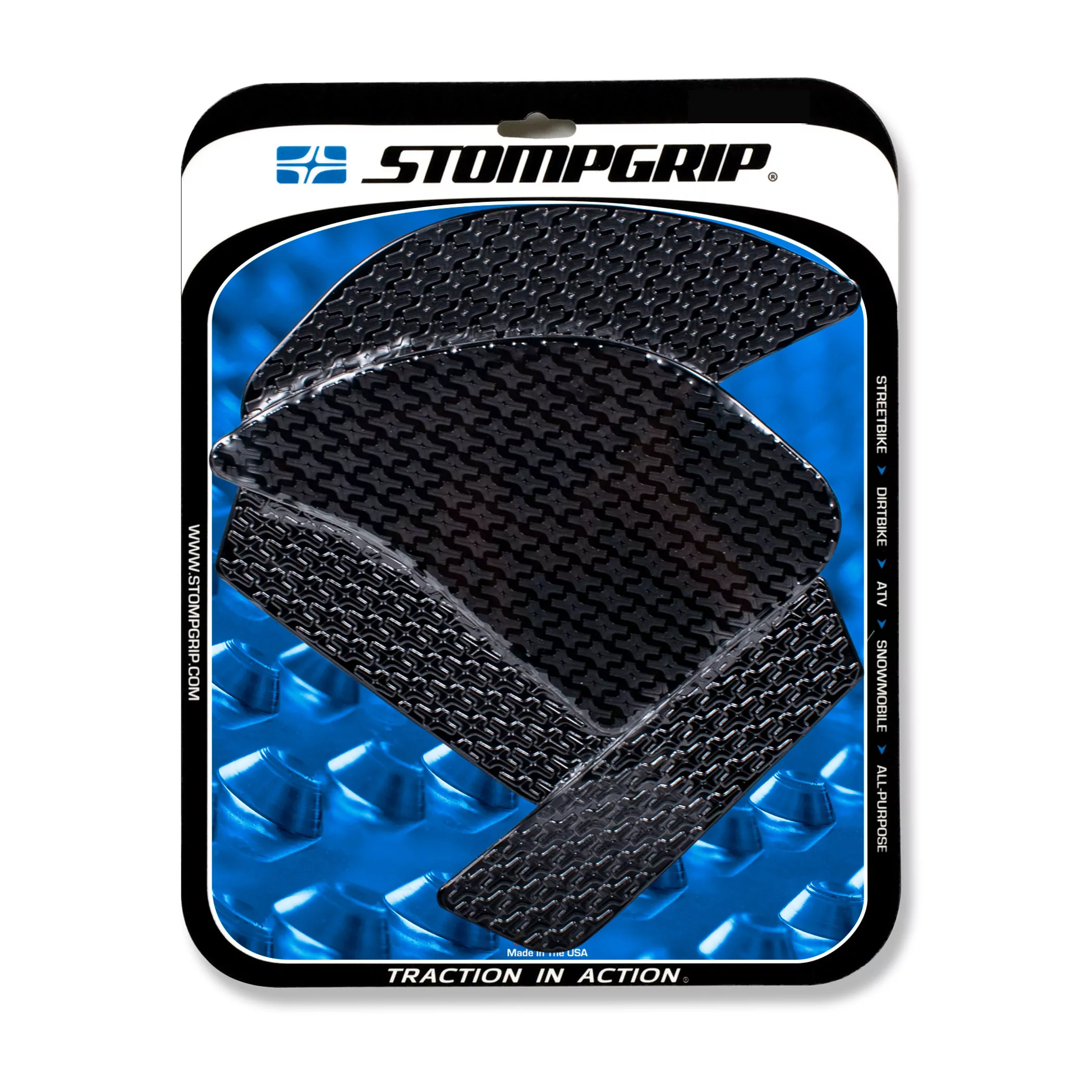 Stompgrip Traction Pad Icon für Kawasaki Z1000 SX / SE 20-22 Schwarz