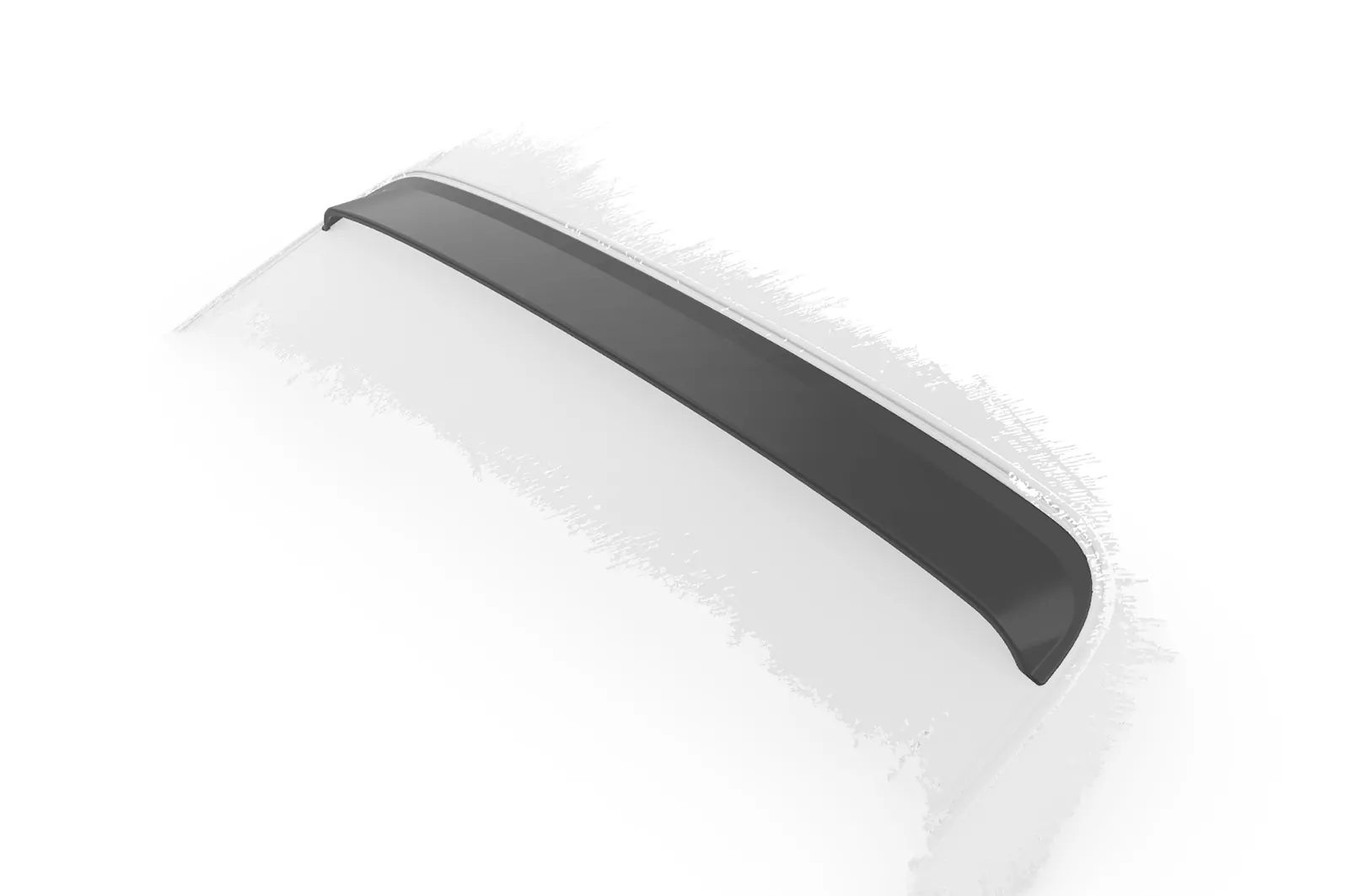 Heckscheibenblende für Porsche 911/996 & 911/997 Coupe HSB103 Schwarz Strukturiert