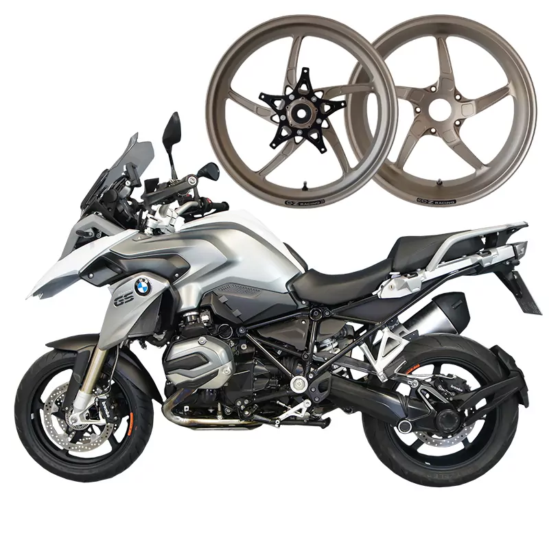 OZ Piega Umbausatz 17" BMW R1200GS Titan inkl. alpha Racing Bremsscheiben
