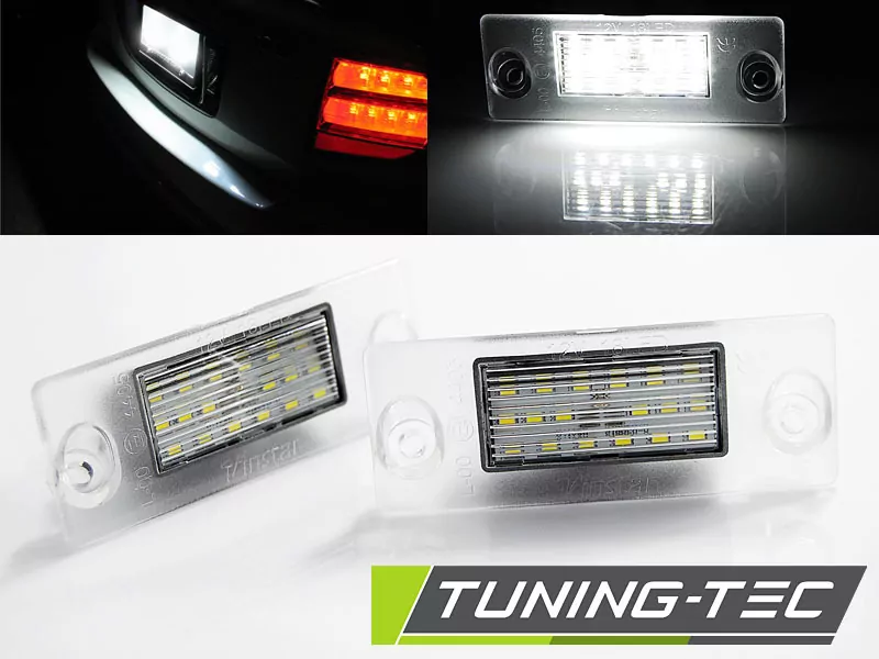 License Led Lights Fits Audi A4 B5 94-98 / A3 97-00