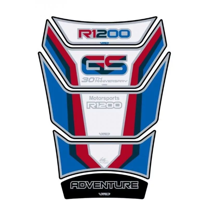 BMW R 1200 GS Motografix 3D Gel Tank Pad Protector TB010MS