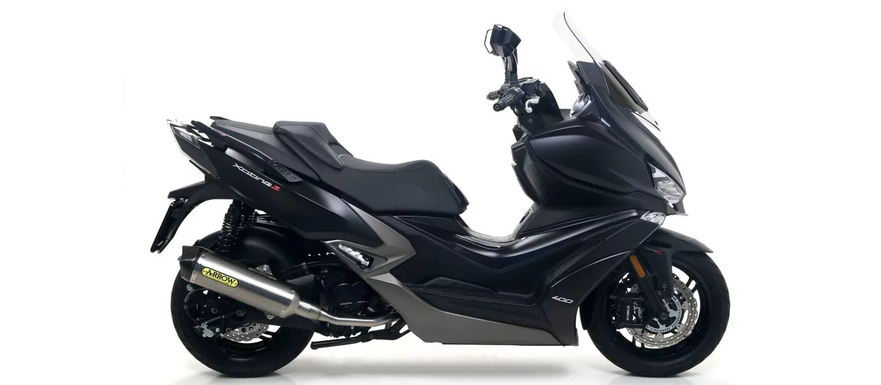 73018KZ-Arrow Krümmer Mit Kat Kymco XCITING 400i S 18-19