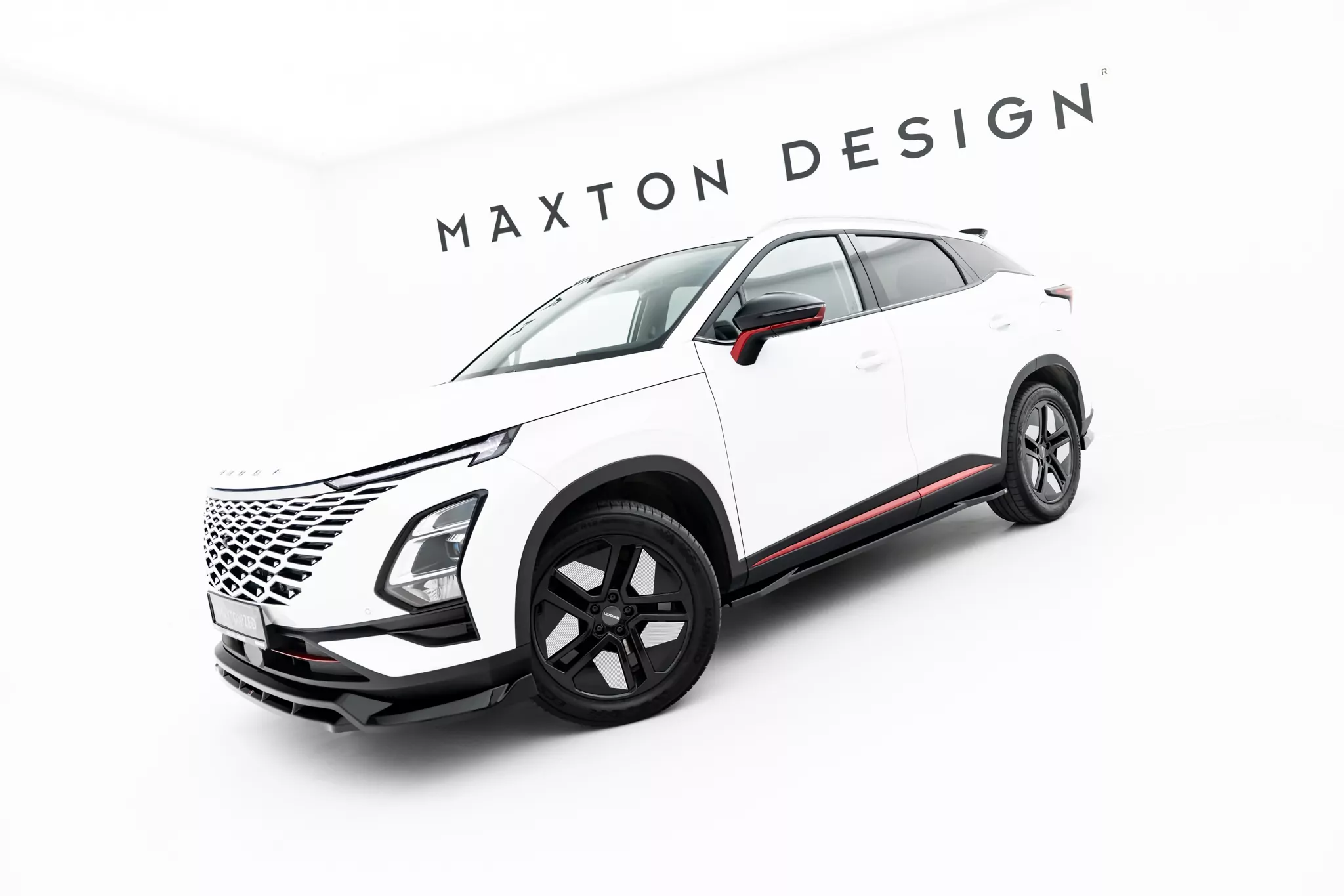 Seitenschweller Ansatz Für Omoda 5 Mk1 Schwarz Hochglanz