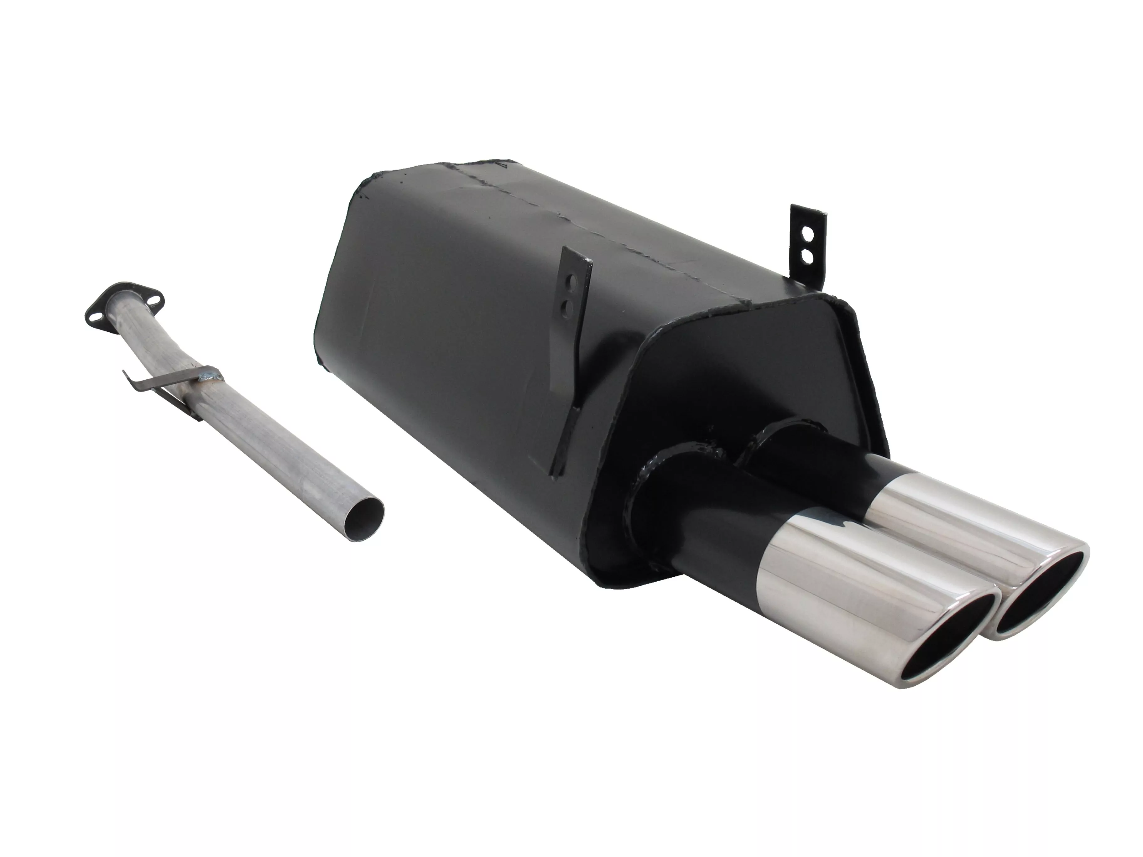 Novus Sportauspuff für BMW 3er E36 316 / 318 2x76mm SR-Design