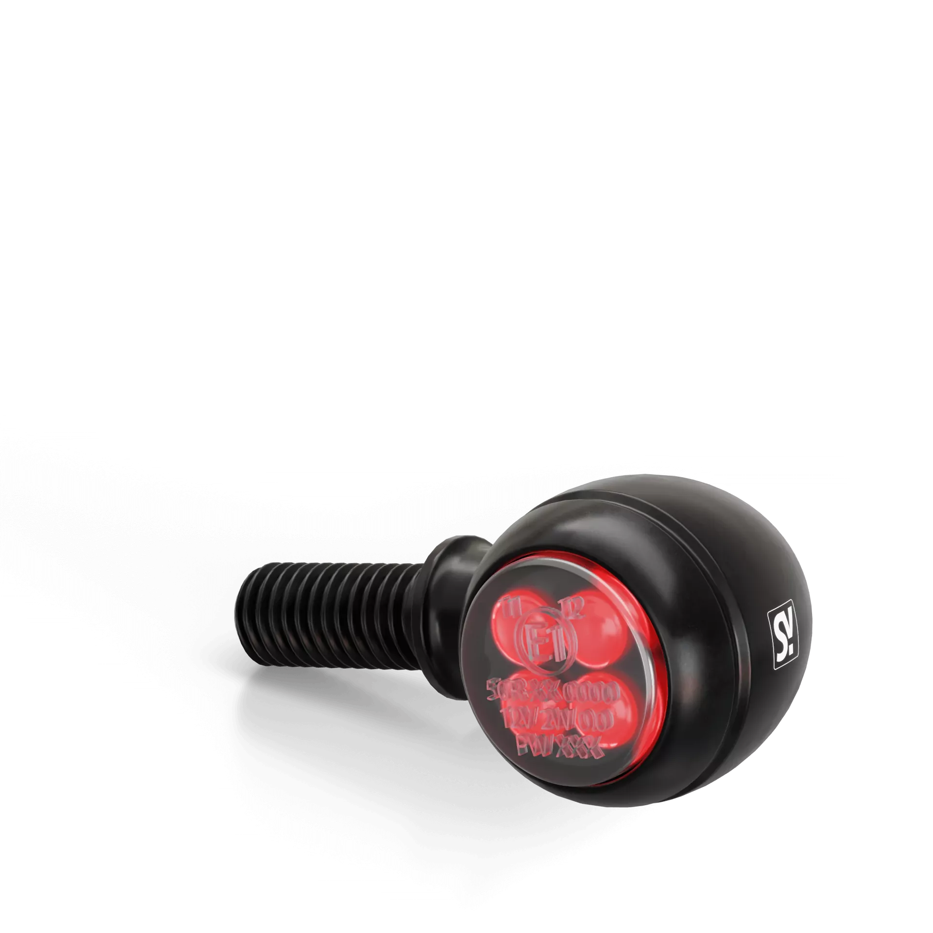 HIGHSIDER smart Circula-S Rück-, Bremslicht, Blinker Schwarz/Getönt 3in1, E-Geprüft (Paar)