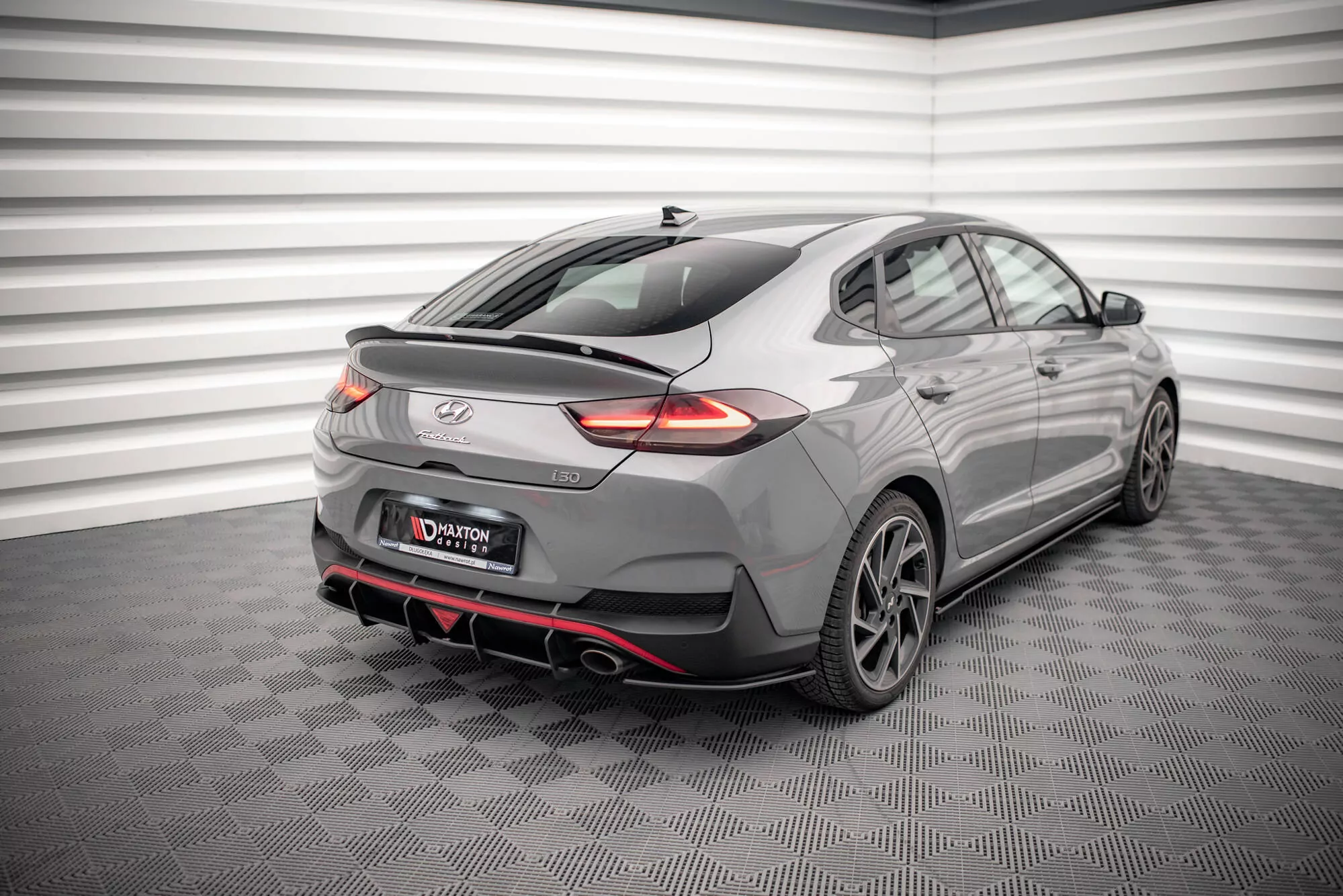 Street Pro Heckschürze Für Hyundai I30 Fastback N-Line Mk3 Facelift