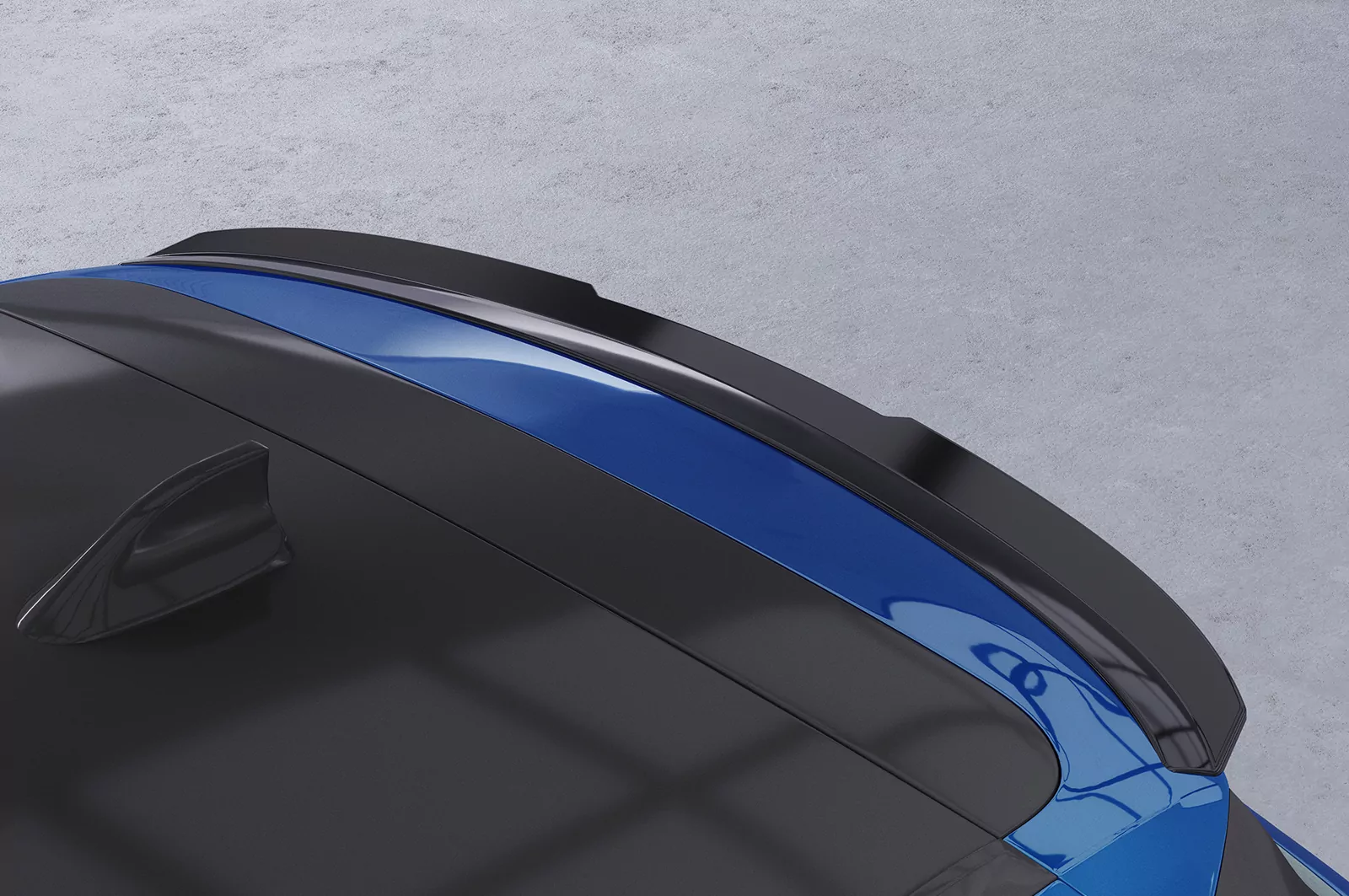 Heckflügel mit ABE für Opel Astra K Sports Tourer HF654 Strukturiert (schwarz matt)