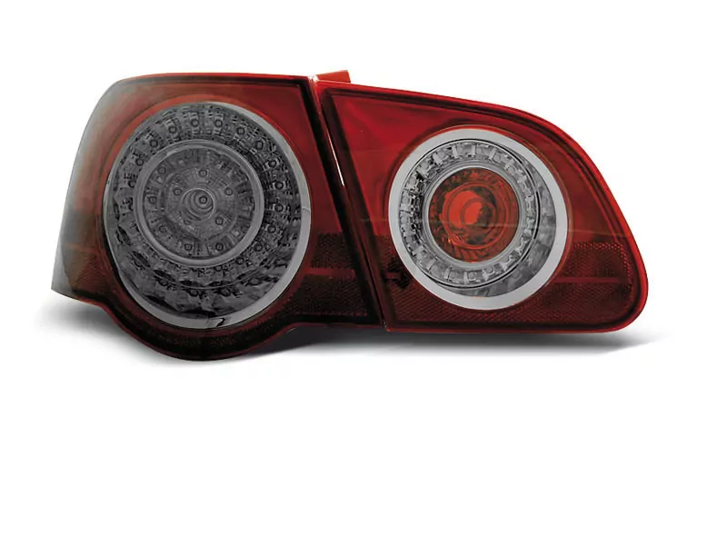 Led Tail Lights Red Smoke Fits Vw Passat B6 3c 03.05-10