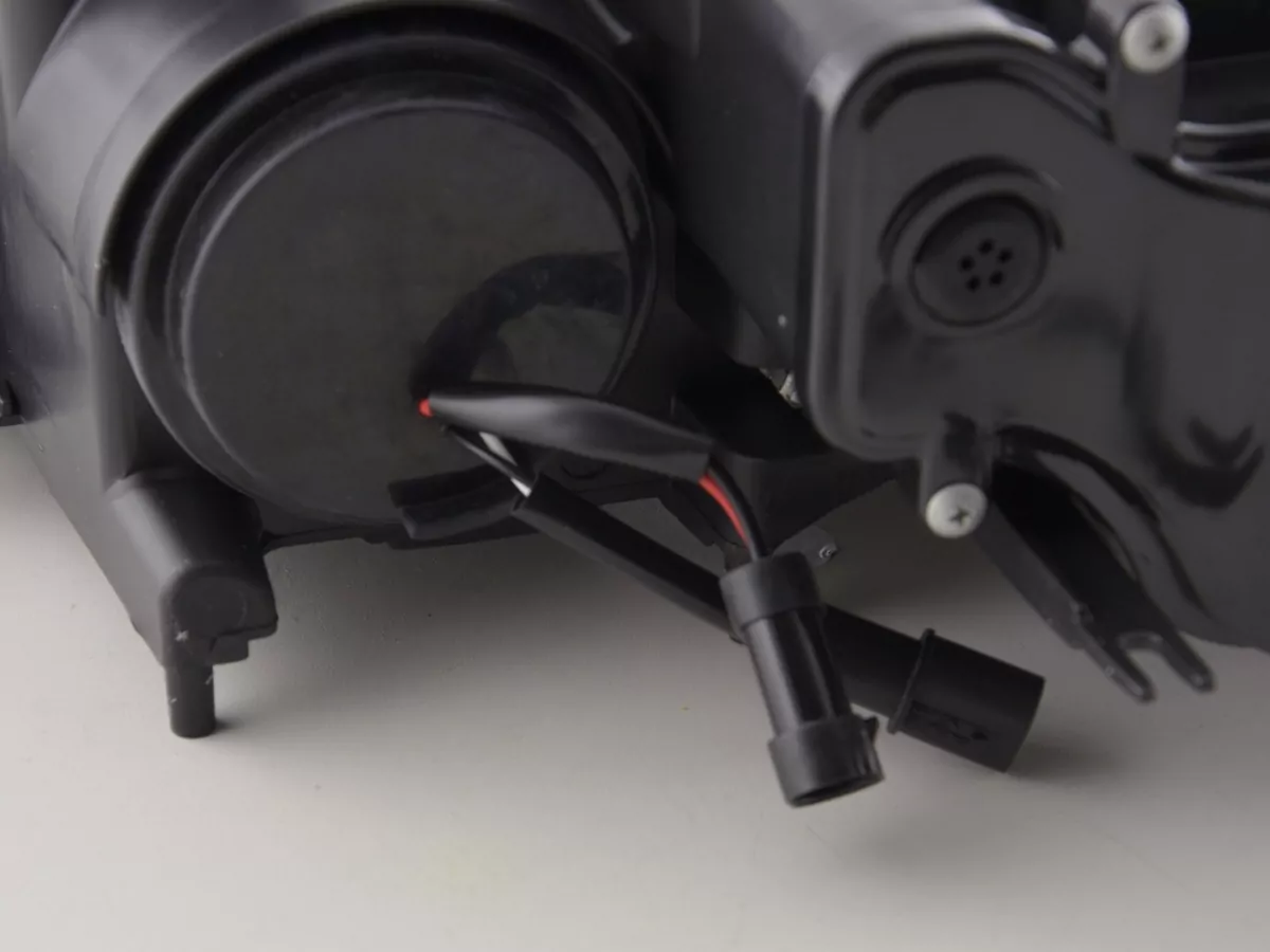 Scheinwerfer Set BMW 3er E46 Coupe, Cabrio Bj. 03-05 schwarz