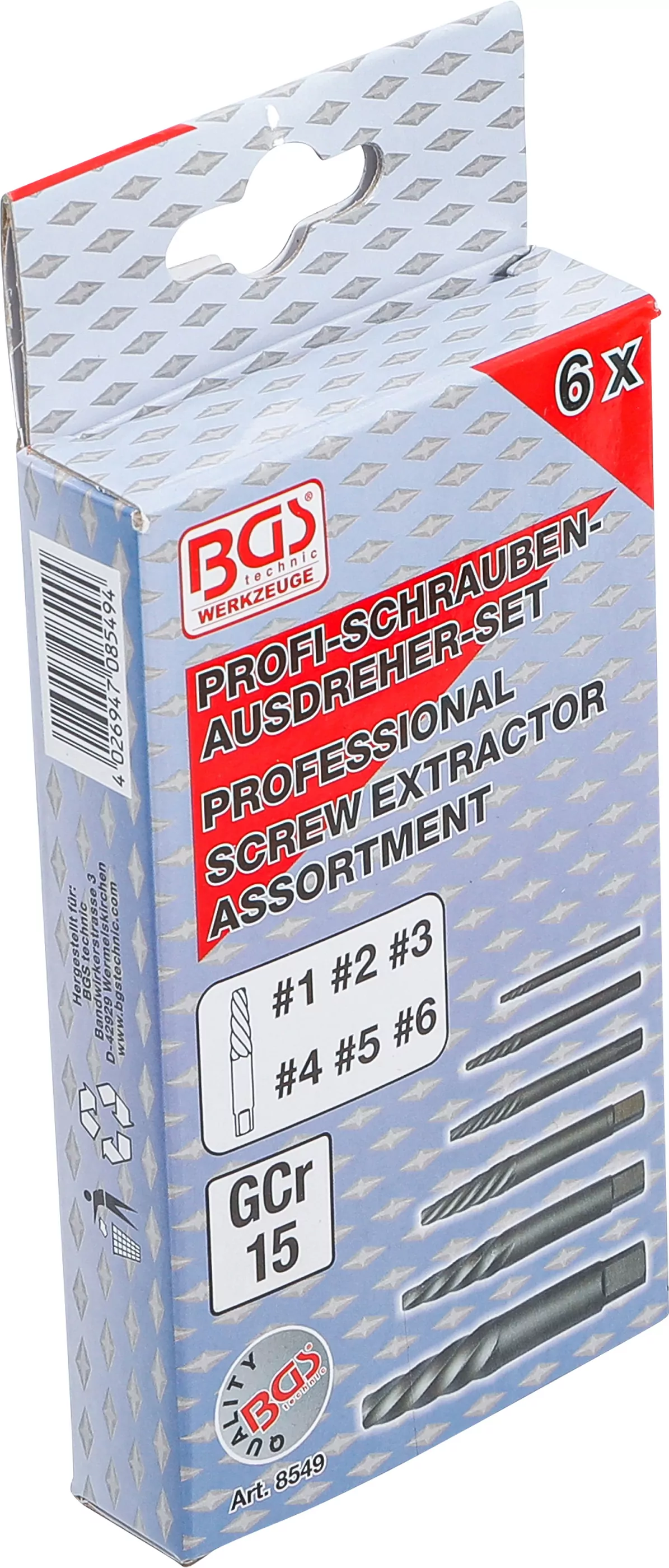 Schraubenausdreher-Satz | 6-tlg.