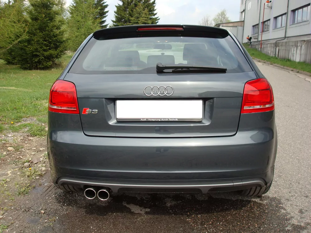 Audi S3 - 8P  Endschalldämpfer - 2x90 Typ 17
