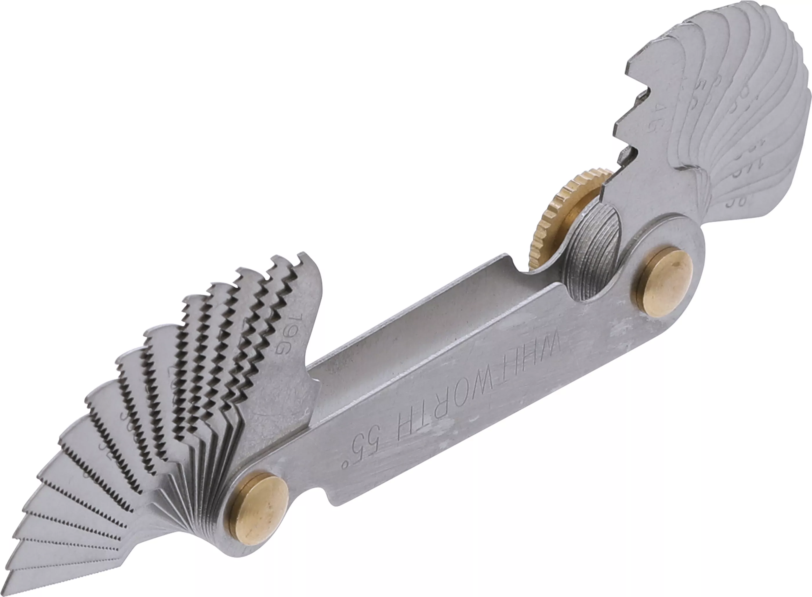 Gewindeschablone | 28 Blatt | Whitworth 4G - 62G