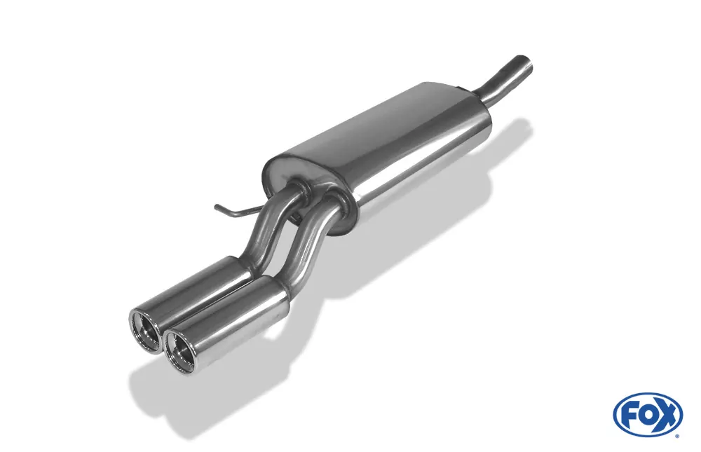 Audi A6 Typ 4B ohne Stoßstangenausschnitt  Endschalldämpfer - 2x76 Typ 13