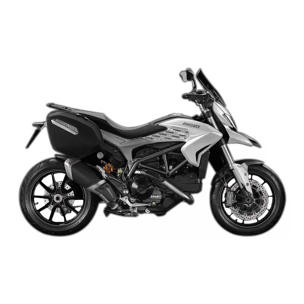 Stompgrip Traction Pad Volcano für Ducati Hyperstrada 821 13-15 Klar