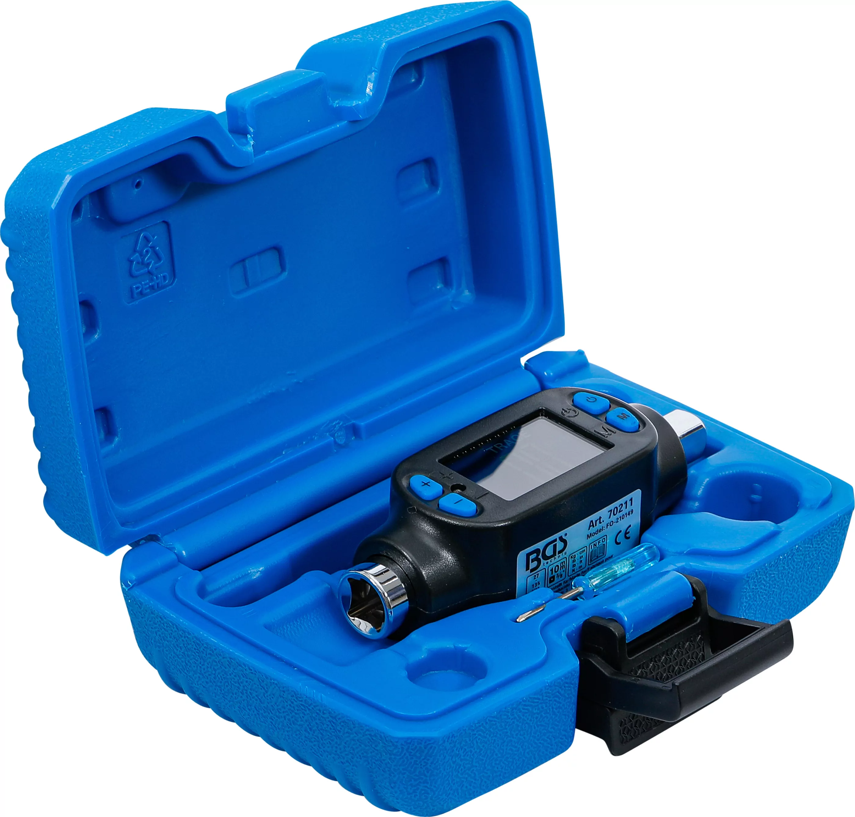 Digitaler Drehmoment-Adapter | 10 mm (3/8") | 27 - 135 Nm