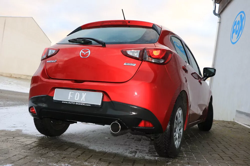 Mazda 2 DL/DJ  Endschalldämpfer - 1x100 Typ 12