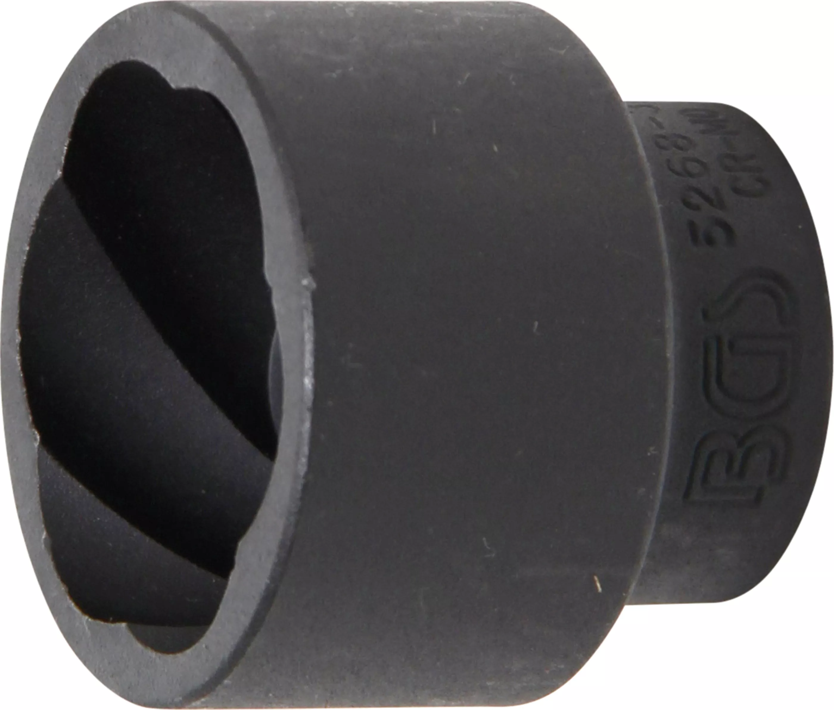 Spiral-Profil-Steckschlüssel-Einsatz / Schraubenausdreher | Antrieb Innenvierkant 12,5 mm (1/2") | SW 32 mm