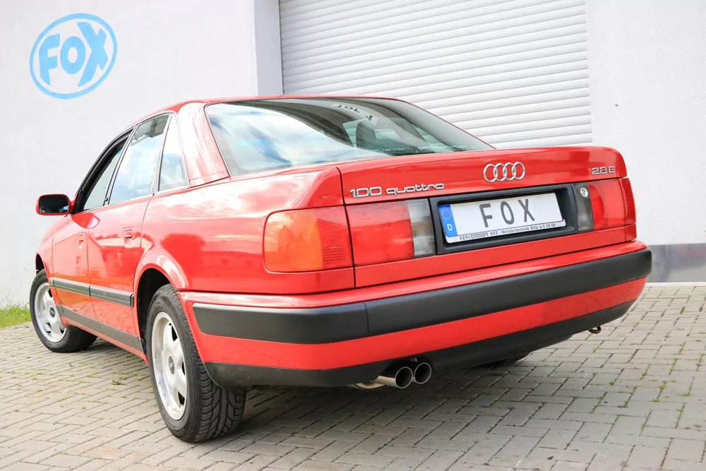 Audi 100/A6 quattro Typ C4  Endschalldämpfer - 2x70 Typ 14