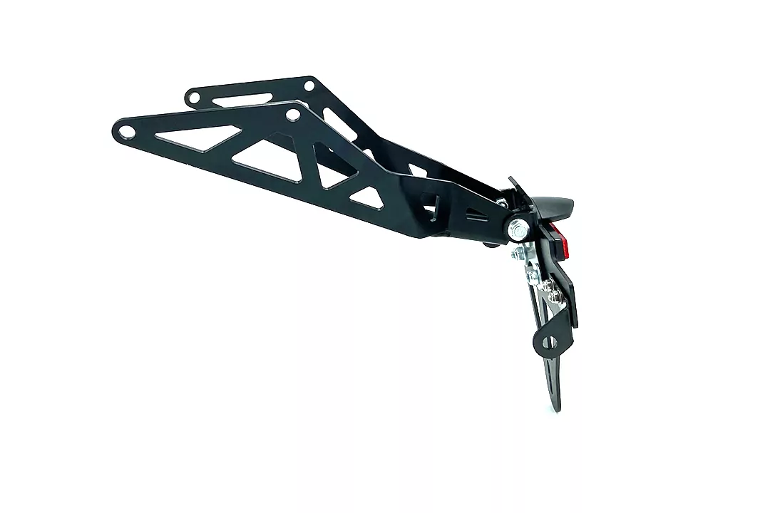 alpha Technik Kennzeichenhalter für Honda CB650R / CB650RA und CBR650R / CBR650RA ab Modelljahr 2021