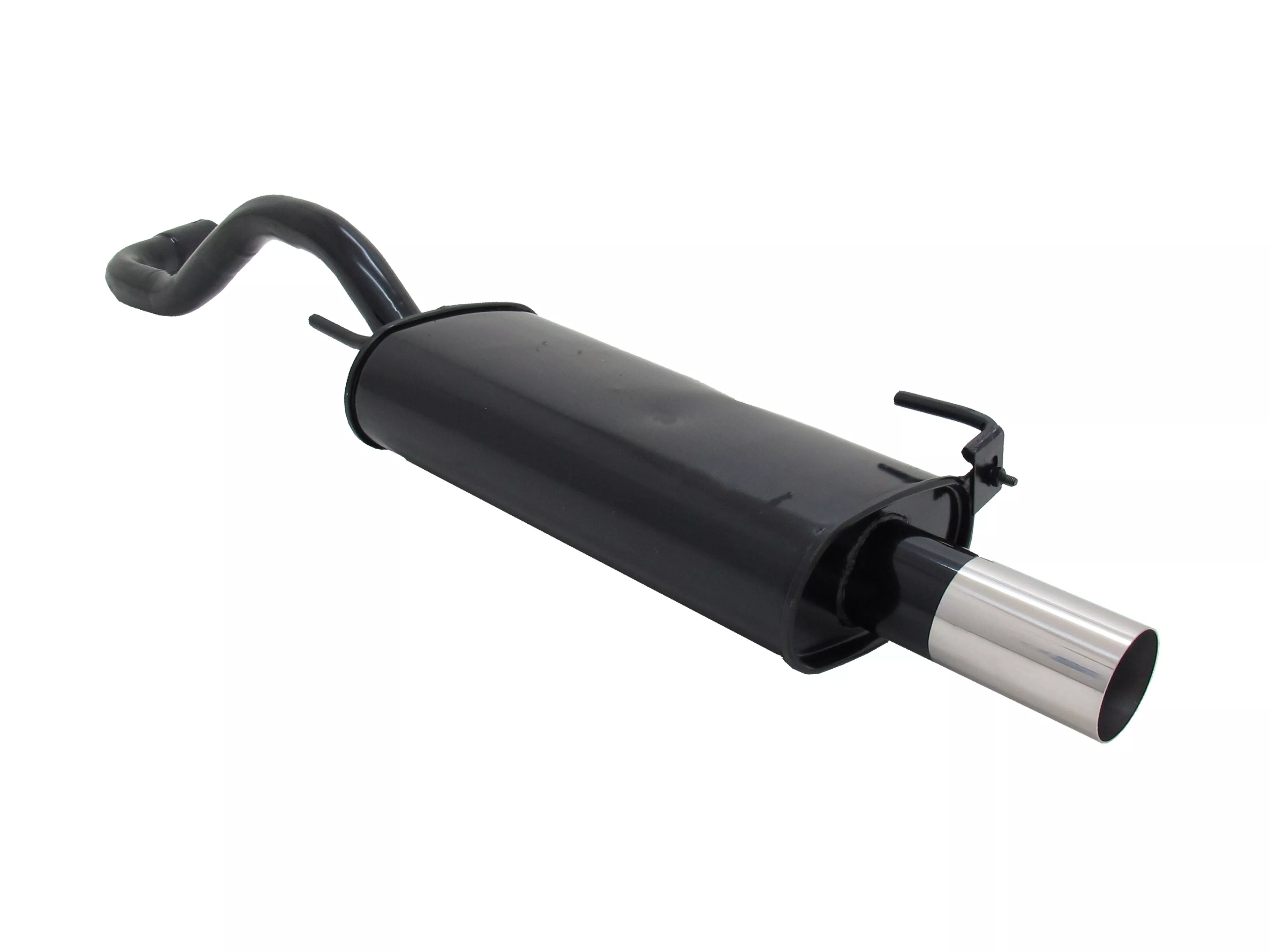 Novus Sportauspuff für VW Polo 4 6N / 6N2 1x76mm RL-Design