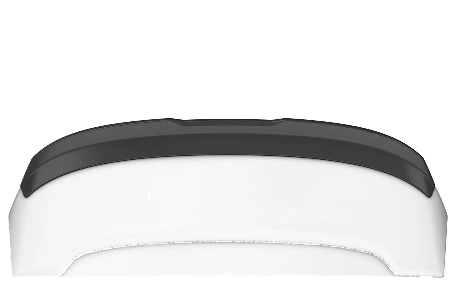 Heckflügel mit ABE für Fiat 500 Abarth 595 Competizione HF800-M Carbon Look (matt)