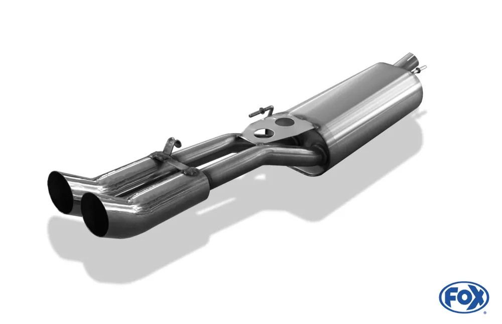 VW Golf III Variant  Endschalldämpfer - 2x76 Typ 18
