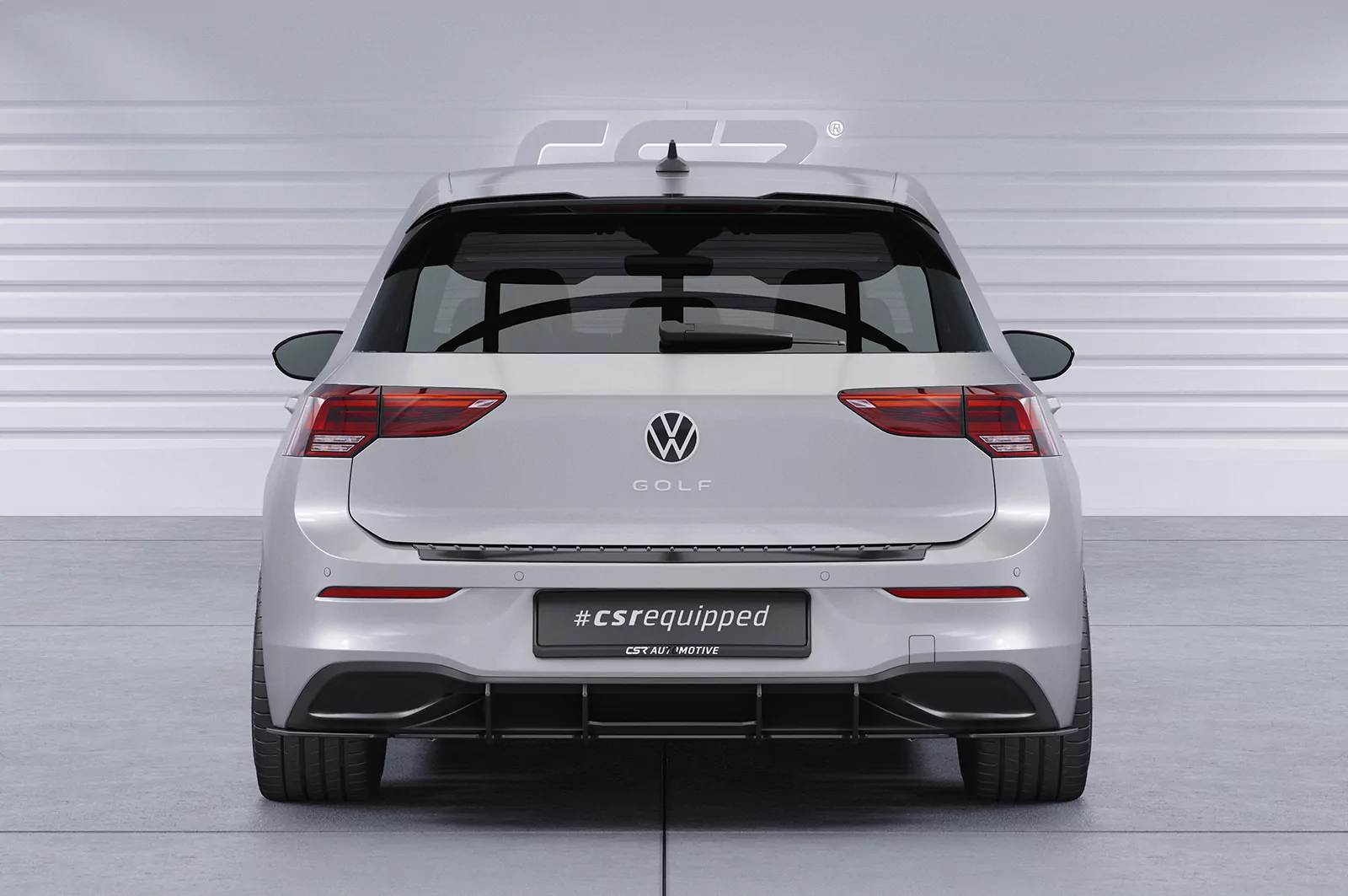 Racing Diffusor / Heckansatz für VW Golf 8 (Typ CD) Life HA410