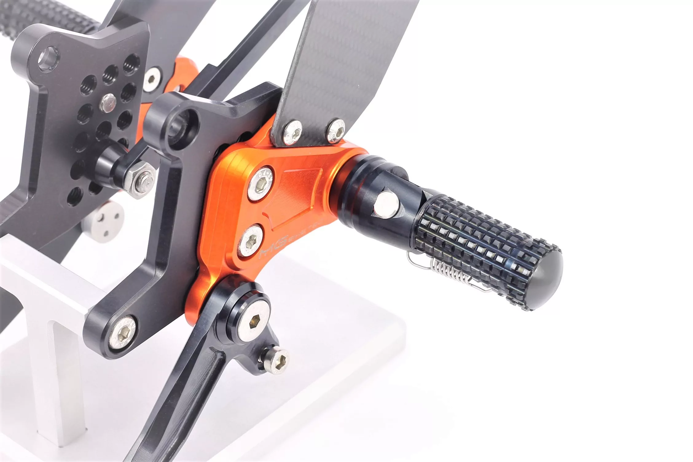 MG Biketec Sportfussrastenanlage / Rastenanlage / Fussrastenanlage mit ABE, gültig in D - A - CH für KTM 1290 Super Duke GT ab 2016-2020