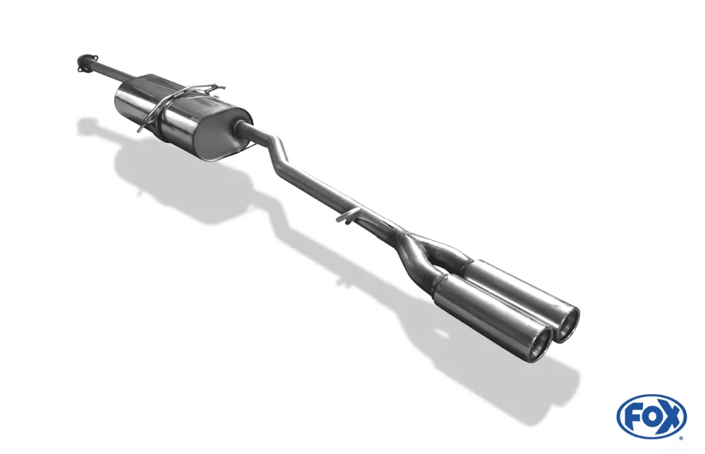 Mercedes A-Klasse W168  Endschalldämpfer - 2x70 Typ 13