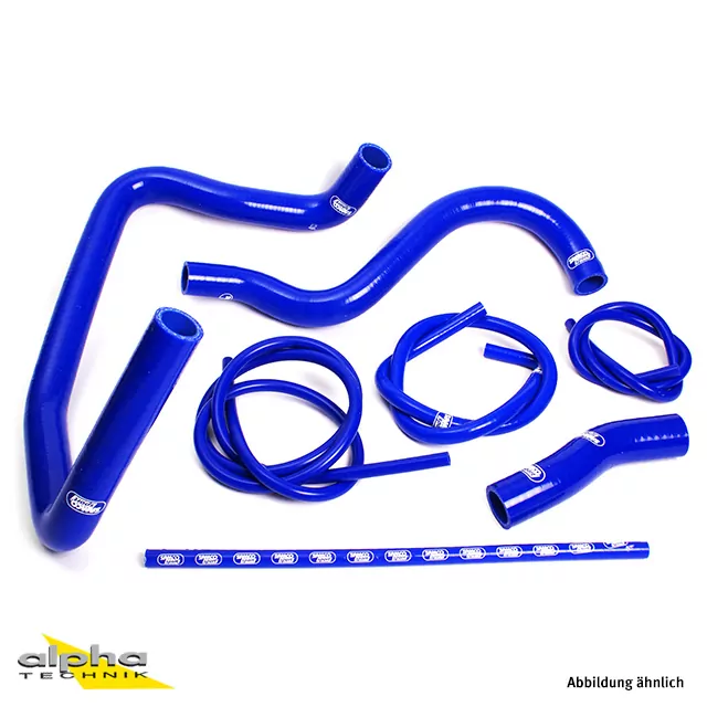 SAMCO SPORT Siliconschlauch Kit blau für Suzuki GSX1300R Hayabusa Modelljahr 1999-2007