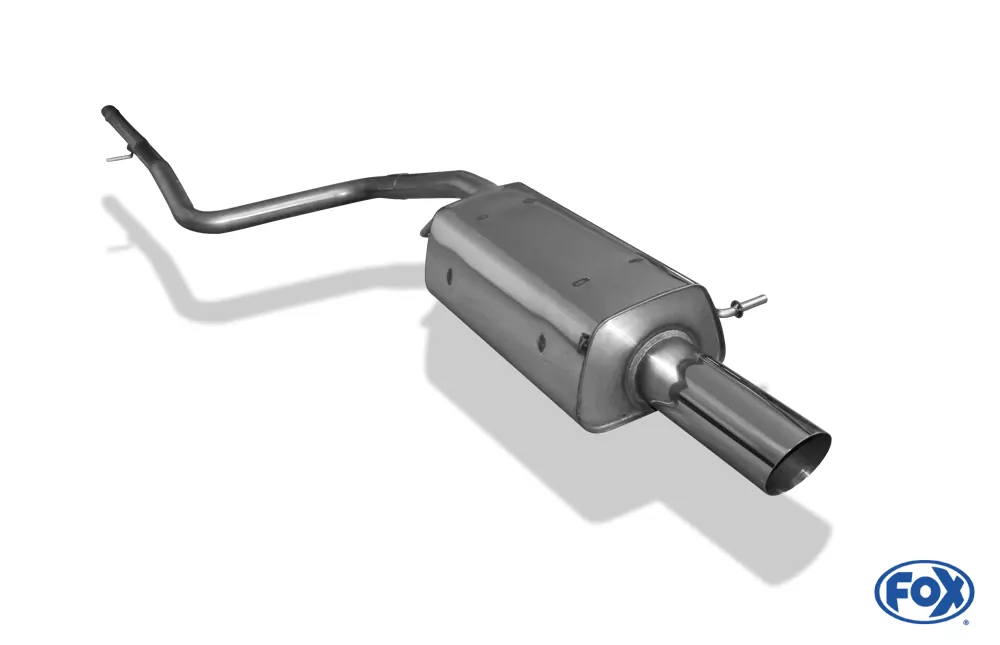 Ford Fiesta VI  Endschalldämpfer inkl. Verbindungsrohr zum Kat - 1x90 Typ 14