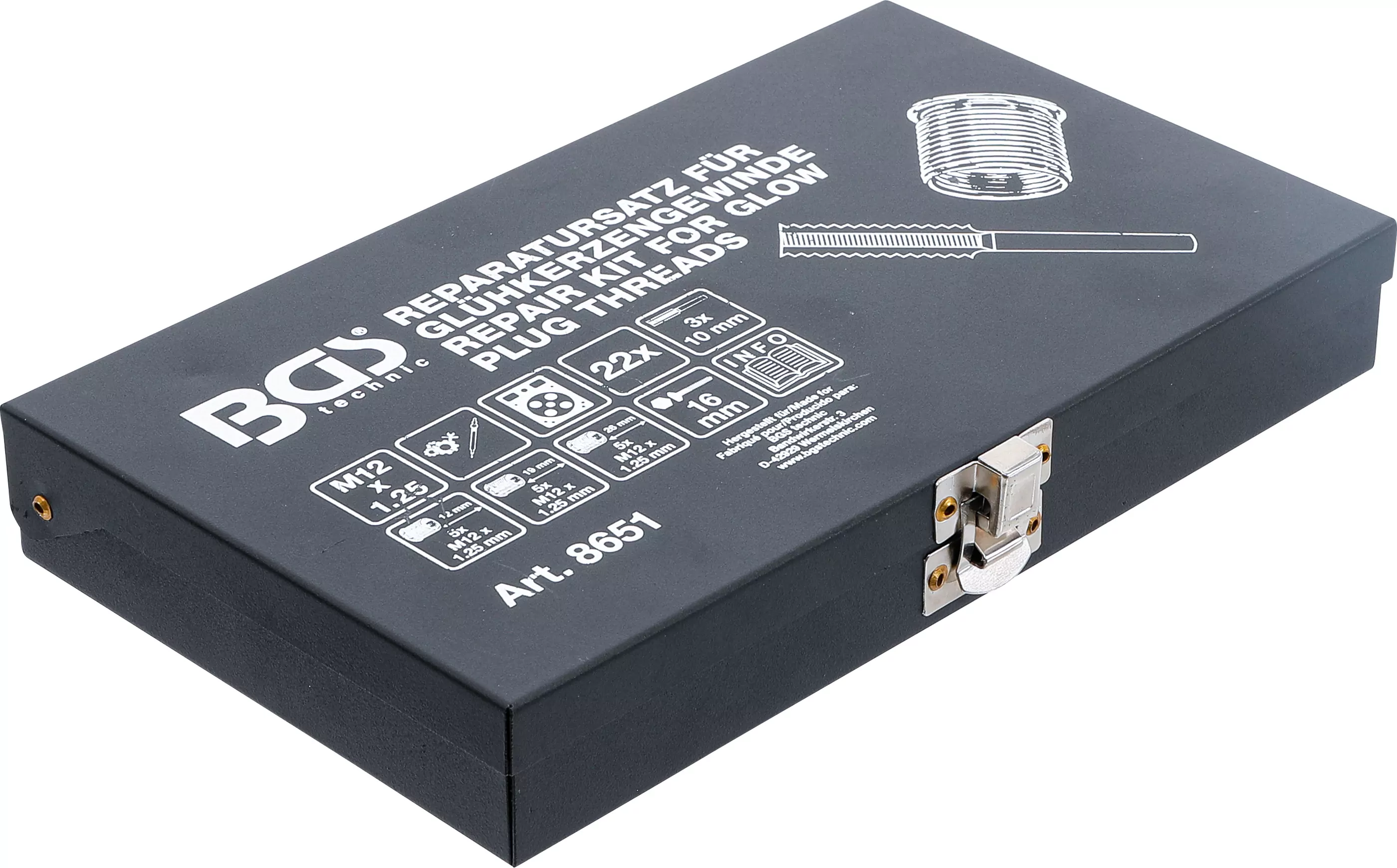 Reparatursatz für Glühkerzengewinde | M12 x 1,25 mm