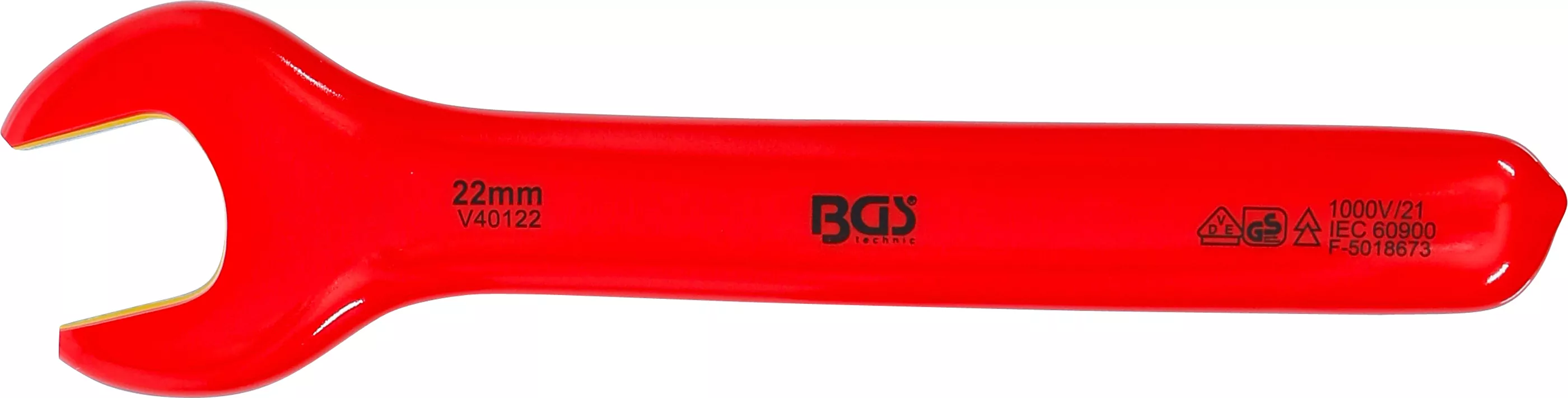 VDE-Einmaulschlüssel | SW 22 mm