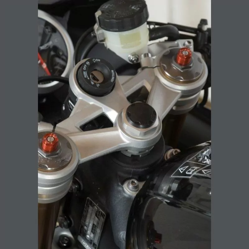 R&G Gabelkopf Abdeckung BMW S 1000 RR 2015-2018 / Kawasaki ZX-10 R ´16-