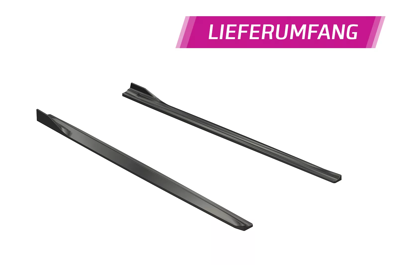 Seitenschweller für BMW M2 F87 SS553 Schwarz Strukturiert