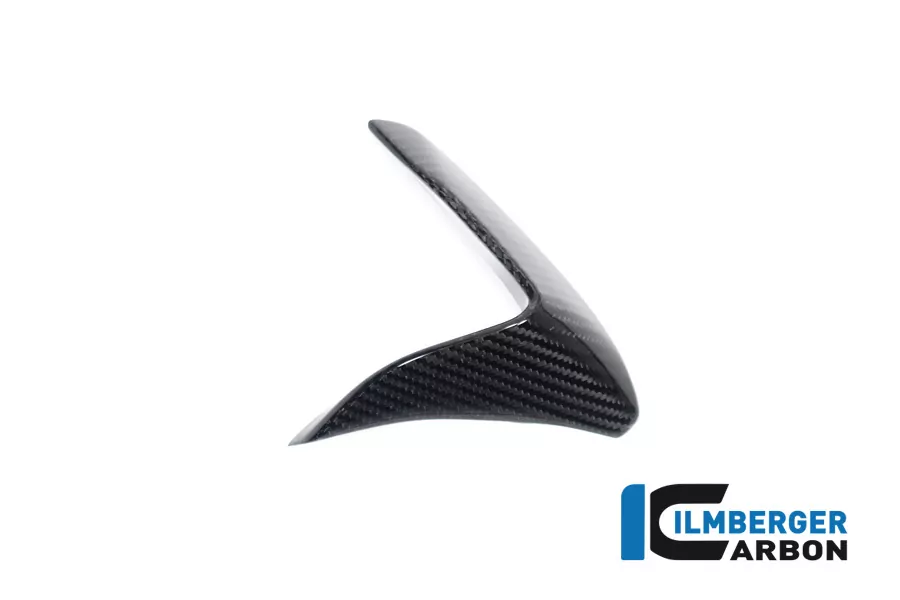 Ilmberger Carbon Windabweiser am Verkleidungsoberteil rechts glanz für Aprilia RSV4 2021-