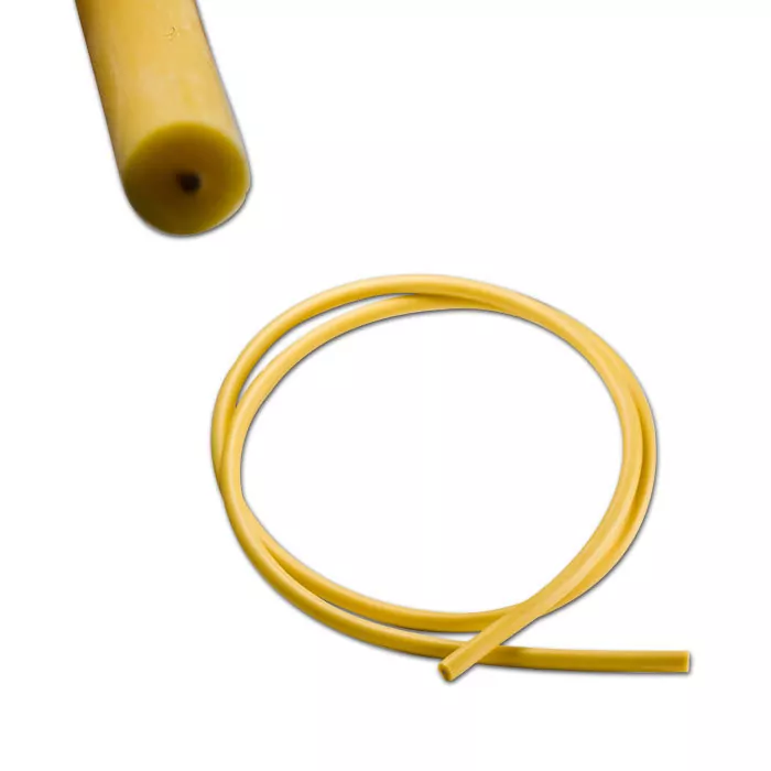 Zündkabel Silikon, 1 Meter, Ø 7 mm, gelb