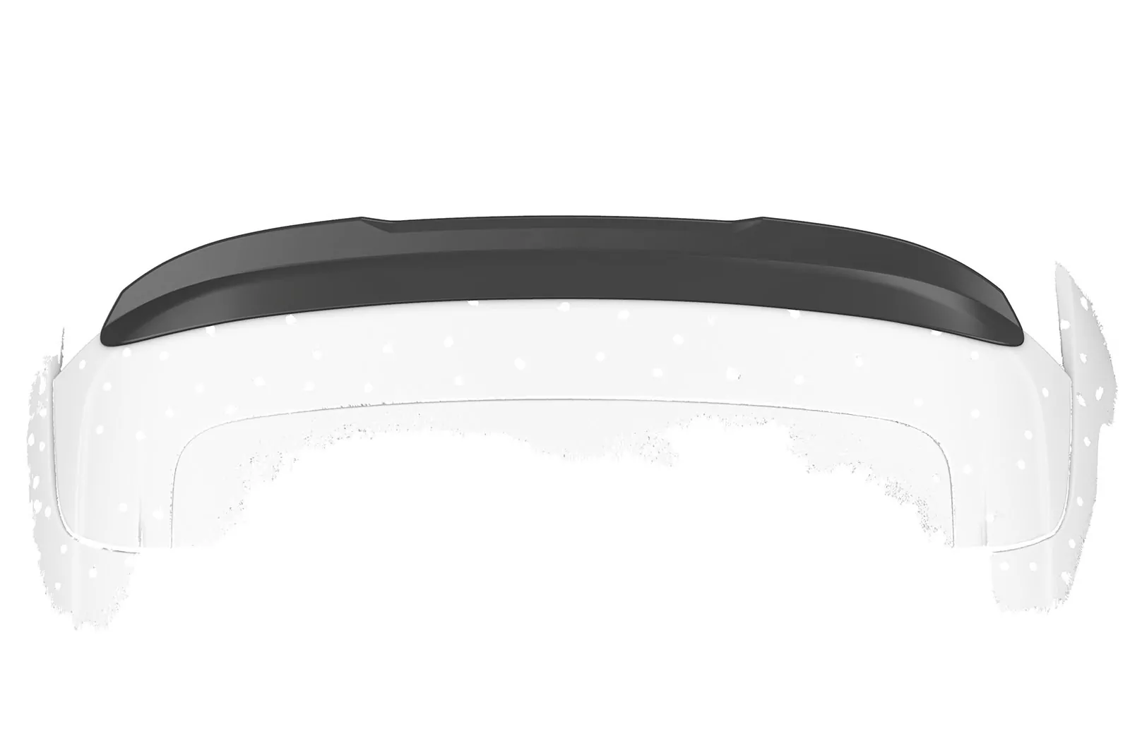 Heckflügel mit ABE für Ford Focus MK3 ST-Line HF787-M Carbon Look (matt)