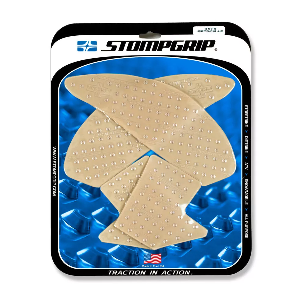 Stompgrip Traction Pad Volcano für Yamaha MT-10 17-21 Klar