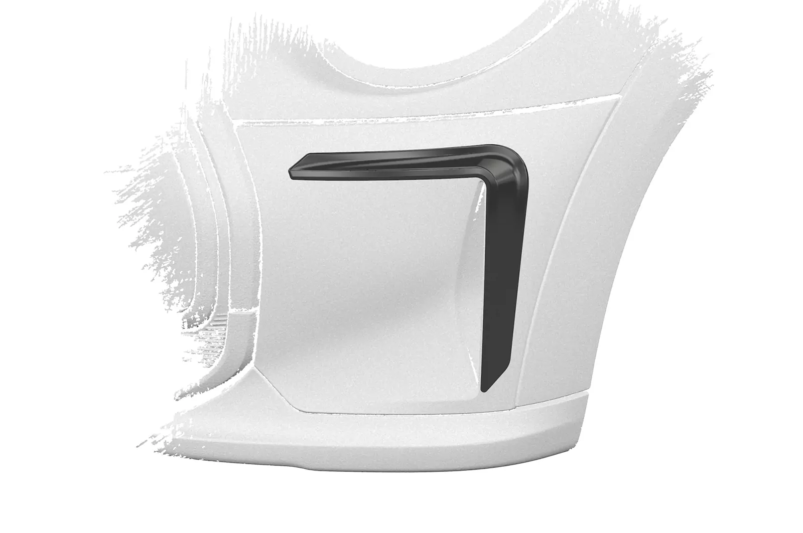 Airintakes für Mini F55 / F56 / F57 AI033 Schwarz Strukturiert