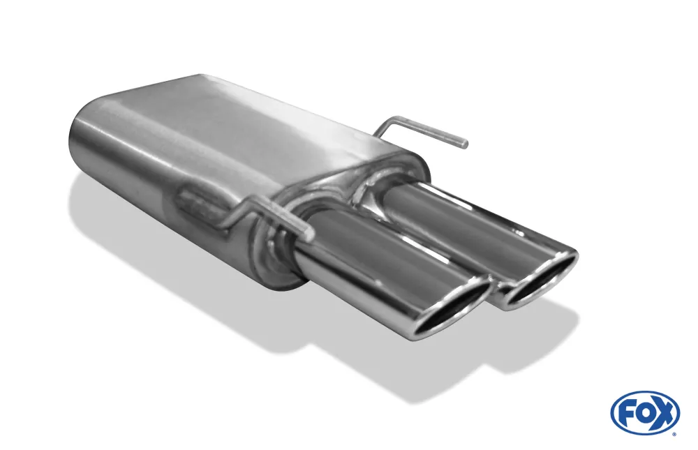 Opel Vectra C/ Vectra C GTS  Endschalldämpfer zweiflutig - 2x106x71 Typ 32