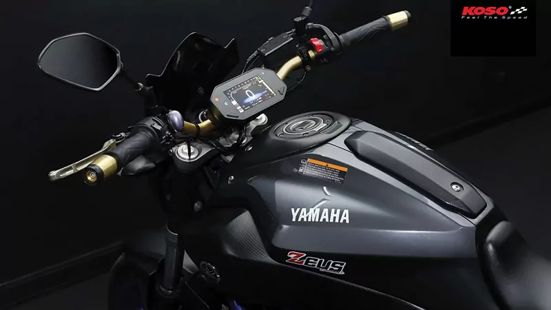 KOSO Digitales Multifunktions-Cockpit RX-4 für MT-07/09, XSR 700/900 mit ABE