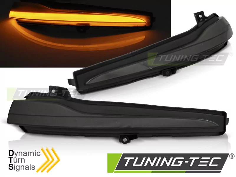 Side Direction In The Mirror Smoke Led Seq Fits  Mercedes W205/ W213/ W222