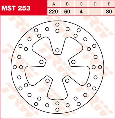 Bremsscheibe Starr Mst253