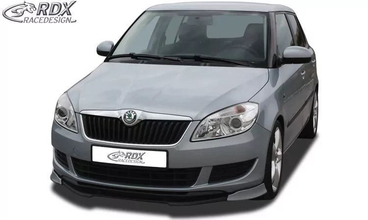 RDX Frontspoiler VARIO-X für SKODA Fabia 2 Typ 5J 2010+ (auch für Roomster & Praktik) Frontlippe Front Ansatz Vorne Spoilerlippe