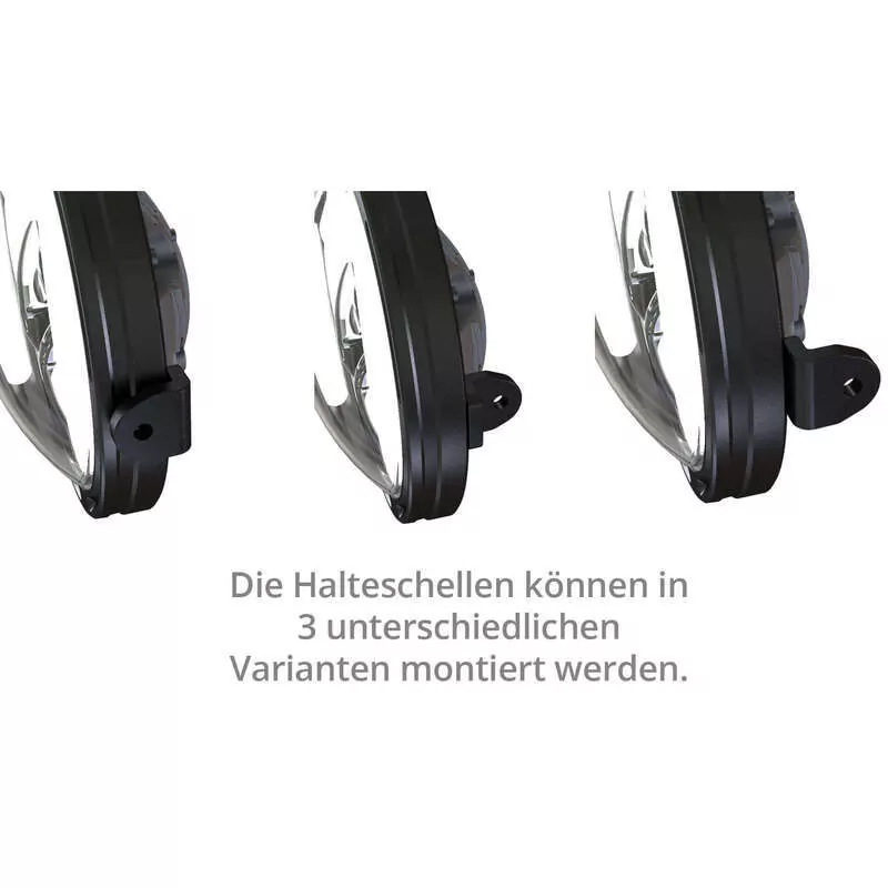 HIGHSIDER FRAME-R1 TYP 11 7 Zoll LED Hauptscheinwerfer, seitliche Befestigung