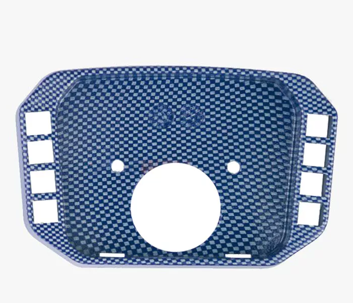 Austauschcover, Carbon-blau