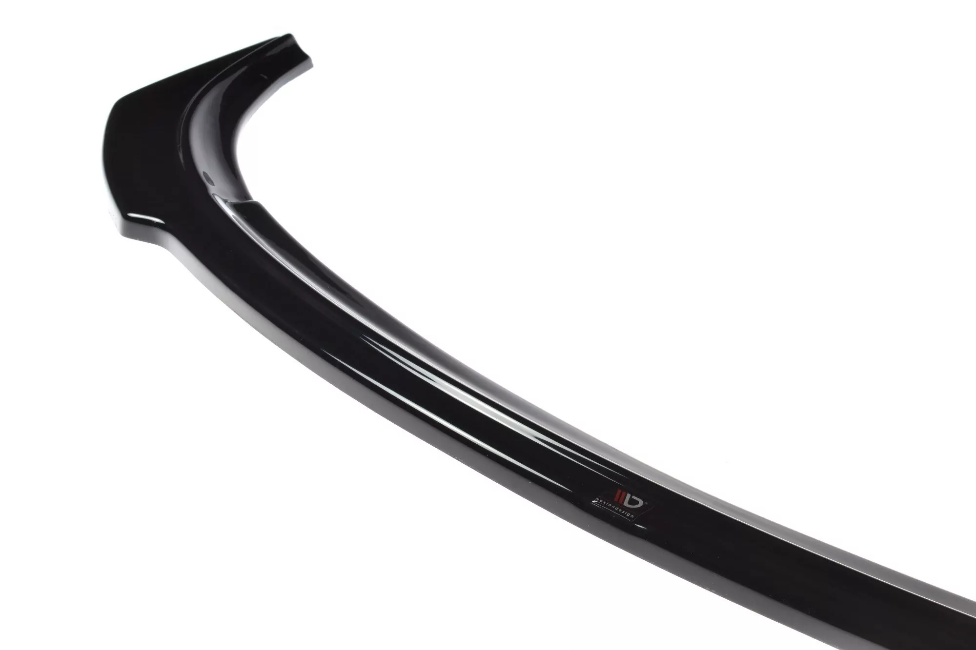 Front Ansatz Passend Für V.2 Passend Für FORD FIESTA MK6 ST  Schwarz Hochglanz Schwarz Hochglanz